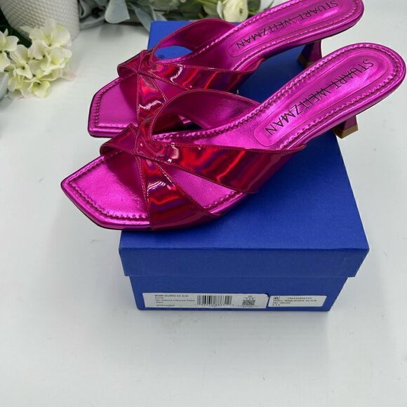 Women’s Stuart Weitzman sandals, size 9.5. Made in Spain. - Picture 5 of 10